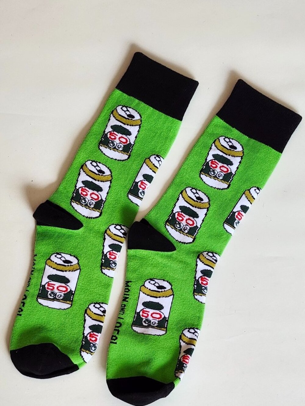 Main and Local Labatt 50 Men's Socks Father's Day Socks Pair Casual Socks GOLF